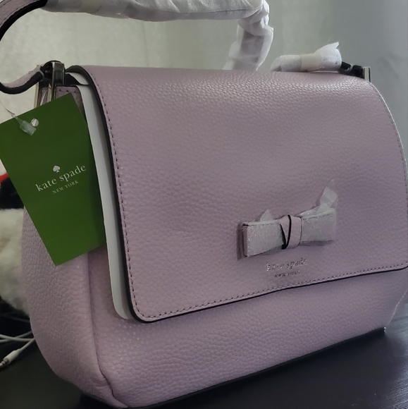 NWT Katespade Pershing Street Ava Crossbody Lilac - Picture 3 of 5